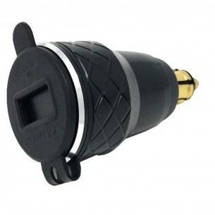 ADAPTADOR DIN ALUMINIO 2 USB