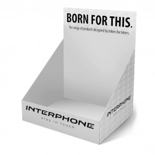 Caja Expositor De Sobremesa 6 Articulos Interphone