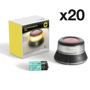 Pack x 20 Luz de emergencia geolocalizada
